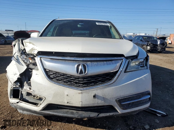 2016 Acura MDX with VIN 5FRYD4H27GB014637, listed as a Copart auction lot 88824295 with 82,713 mi miles and Salvage Title. Bid and sale history available at DreamBid. Image 5.