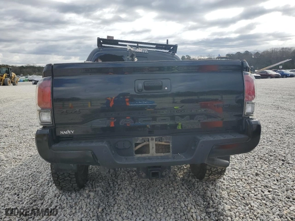 2021 Toyota Tacoma 4WD SR with VIN 5TFCZ5AN3MX279404, listed as a Copart auction lot 47435895 with 0 mi miles and Non Repairable. Bid and sale history available at carsss.com. Image 6.