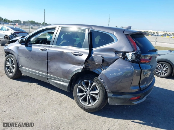 2022 Honda CR-V EX with VIN 7FARW1H54NE002276, listed as a IAAI auction lot 41704761 with 13,044 mi miles. Bid and sale history available at carsss.com. Image 3.