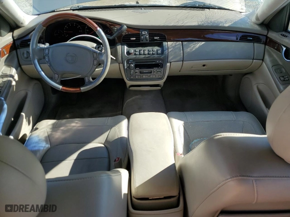 2005 Cadillac DeVille DHS with VIN 1G6KE57Y45U121085, listed as a Copart auction lot 80336744 with 115,068 mi miles and Salvage Title. Bid and sale history available at carsss.com. Image 8.