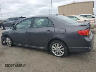 2009 Toyota Corolla with VIN 1NXBU40E89Z147619, listed as a Copart auction lot 53291535 with 196,840 mi miles and Salvage Title. Bid and sale history available at carsss.com. Image 2.