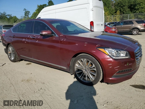2016 Hyundai Genesis 3.8L with VIN KMHGN4JE9GU137907, listed as a Copart auction lot 68318934 with 70,510 mi miles and Salvage Title. Bid and sale history available at carsss.com. Image 4.