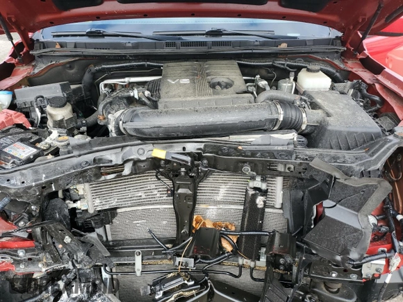 2022 Nissan Frontier SV with VIN 1N6ED1FK3NN645838, listed as a Copart auction lot 87378654 with 32,853 mi miles and Salvage Title. Bid and sale history available at carsss.com. Image 11.