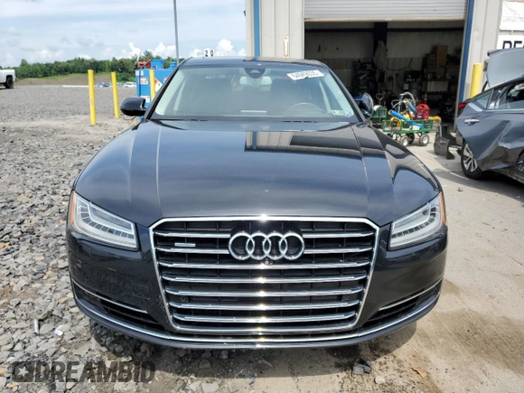 2015 Audi A8 3.0T with VIN WAU3GAFD0FN036465, listed as a Copart auction lot 64069035 with 100,149 mi miles and Salvage title. Bid and sale history available at DreamBid. Image 5.