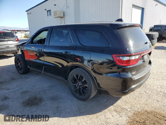2020 Dodge Durango SXT Plus with VIN 1C4RDHAG1LC171560, listed as a Copart auction lot 44118365 with 100,842 mi miles and Salvage Title. Bid and sale history available at carsss.com. Image 2.