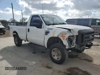 2009 Ford F-250 XL with VIN 1FTNF21509EA40914, listed as a Copart auction lot 44784735 with Not Provided miles and Non Repairable. Bid and sale history available at DreamBid. Image 4.