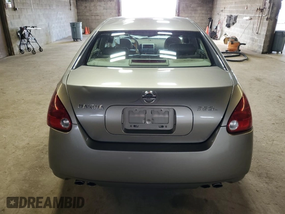 2005 Nissan Maxima 3.5 SL with VIN 1N4BA41E95C850583, listed as a Copart auction lot 52227755 with 70,455 mi miles and Salvage Title. Bid and sale history available at carsss.com. Image 6.
