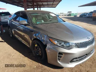2017 Kia Optima SX Limited with VIN 5XXGV4L24HG166973, listed as a IAAI auction lot 41338168 with 52,396 mi miles and . Bid and sale history available at DreamBid. Image 6.