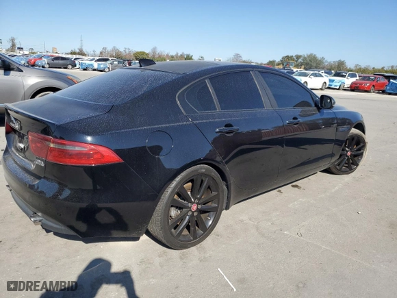 2017 Jaguar XE 35t Prestige with VIN SAJAK4BV7HA950877, listed as a Copart auction lot 88362735 with 98,343 mi miles and Clean Title. Bid and sale history available at carsss.com. Image 3.