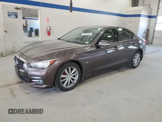 2017 Infiniti Q50 Premium z VIN JN1EV7AR2HM833321, wystawiony jako Copart lot #48996305 z przebiegiem 207 864 mil mil oraz Szkoda całkowita • Salvage title. Historia ofert i sprzedaży dostępna na DreamBid. Obrazek 1.