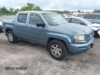 2006 Honda Ridgeline RTL with VIN 2HJYK16576H567196, listed as a IAAI auction lot 42813392 with 267,705 mi miles and . Bid and sale history available at DreamBid. Image 1.