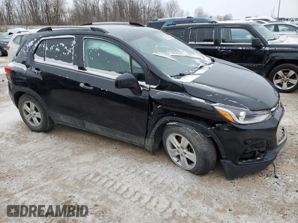 2020 Chevrolet Trax LT with VIN KL7CJLSB1LB006809, listed as a Copart auction lot 41846205 with 64,411 mi miles and Non Repairable. Bid and sale history available at DreamBid. Image 4.