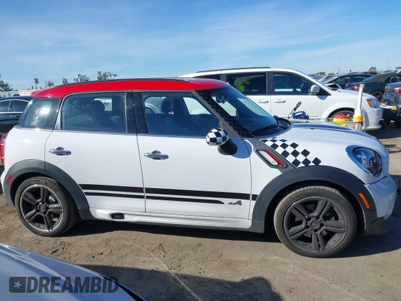 2014 MINI Countryman John Cooper Works with VIN WMWXD1C55EWS34510, listed as a IAAI auction lot 41409043 with 93,313 mi miles and . Bid and sale history available at DreamBid. Image 13.