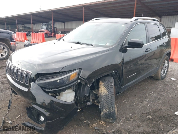 2019 Jeep Cherokee Latitude Plus with VIN 1C4PJMLX0KD155378, listed as a IAAI auction lot 41663762 with 67,395 mi miles. Bid and sale history available at carsss.com. Image 17.