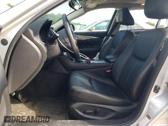 2017 Infiniti Q50 3.0t Sport with VIN JN1EV7AR9HM838872, listed as a Copart auction lot 62666234 with 87,657 mi miles and Non Repairable. Bid and sale history available at carsss.com. Image 7.