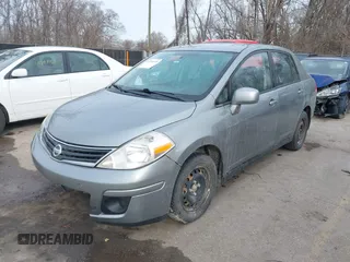 2011 Nissan Versa 1.8 S with VIN 3N1BC1AP9BL444391, listed as a IAAI auction lot 41745130 with 191,168 mi miles. Bid and sale history available at carsss.com. Image 2.