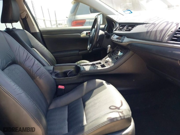 2013 Lexus CT 200h Hybrid with VIN JTHKD5BH6D2130581, listed as a IAAI auction lot 42001928 with 155,331 mi miles. Bid and sale history available at carsss.com. Image 5.