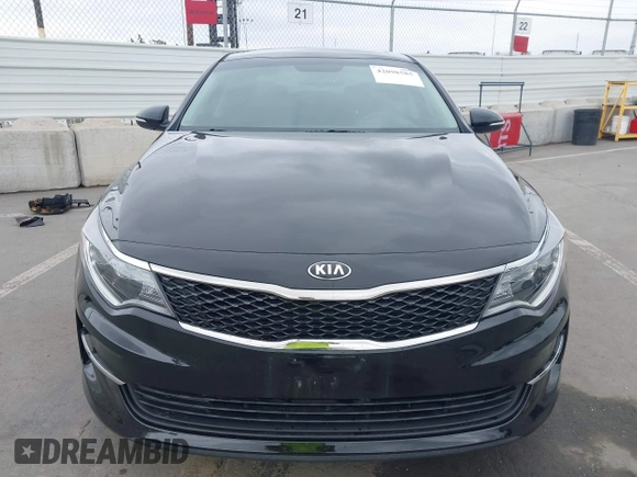 2016 Kia Optima LX with VIN 5XXGT4L37GG024243, listed as a IAAI auction lot 42098585 with 108,777 mi miles. Bid and sale history available at carsss.com. Image 13.