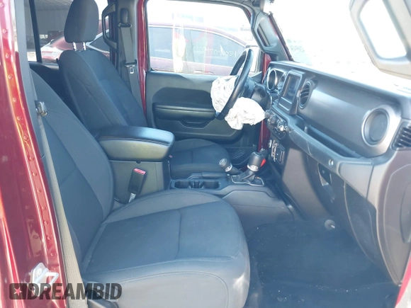 2021 Jeep Gladiator Freedom with VIN 1C6HJTAG2ML549434, listed as a IAAI auction lot 42059434 with 29,041 mi miles and . Bid and sale history available at DreamBid. Image 5.
