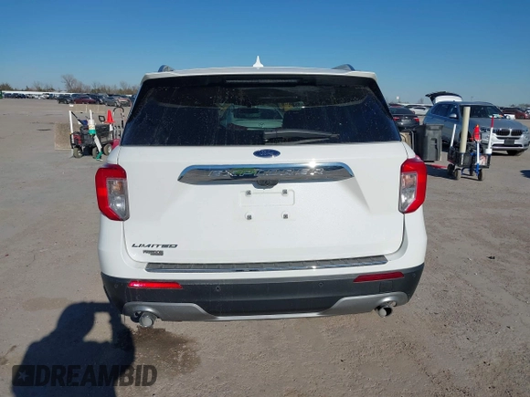 2022 Ford Explorer Limited with VIN 1FMSK7FH0NGA33115, listed as a IAAI auction lot 41328784 with 48,292 mi miles. Bid and sale history available at carsss.com. Image 17.