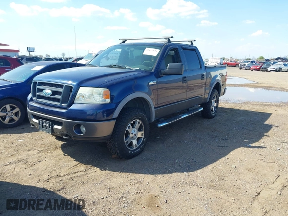 2008 Ford F-150 XLT with VIN 1FTPW14V68FA39645, listed as a IAAI auction lot 42427876 with 179,252 mi miles and . Bid and sale history available at DreamBid. Image 17.