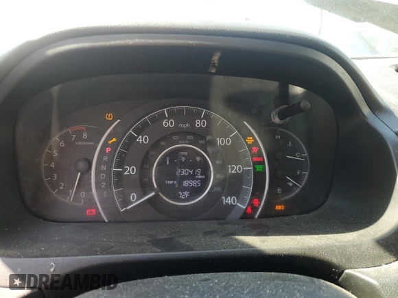 2014 Honda CR-V EX z VIN 2HKRM4H54EH611534, wystawiony jako Copart lot #54149525 z przebiegiem 230 419 mil mil oraz Szkoda całkowita • Salvage title. Historia ofert i sprzedaży dostępna na DreamBid. Obrazek 9.