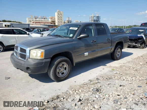 2006 Dodge Dakota ST with VIN 1D7HE28K36S522601, listed as a Copart auction lot 73888054 with 149,142 mi miles and Salvage Title. Bid and sale history available at carsss.com. Image 1.