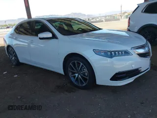 2017 Acura TLX V6 w/Technology Pkg with VIN 19UUB2F58HA003553, listed as a IAAI auction lot 41831368 with 116,065 mi miles. Bid and sale history available at carsss.com. Image 1.