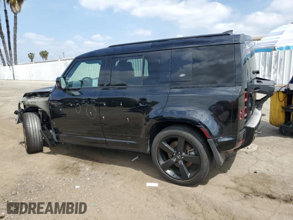 2022 Land Rover Defender with VIN SALE3ERU7N2096259, listed as a Copart auction lot 54594105 with 26,270 mi miles and Salvage title. Bid and sale history available at DreamBid. Image 2.