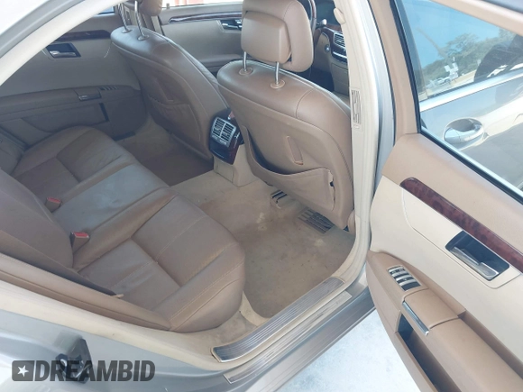 2008 Mercedes-Benz S 550 with VIN WDDNG71X98A232419, listed as a IAAI auction lot 42067244 with 140,192 mi miles and . Bid and sale history available at DreamBid. Image 8.