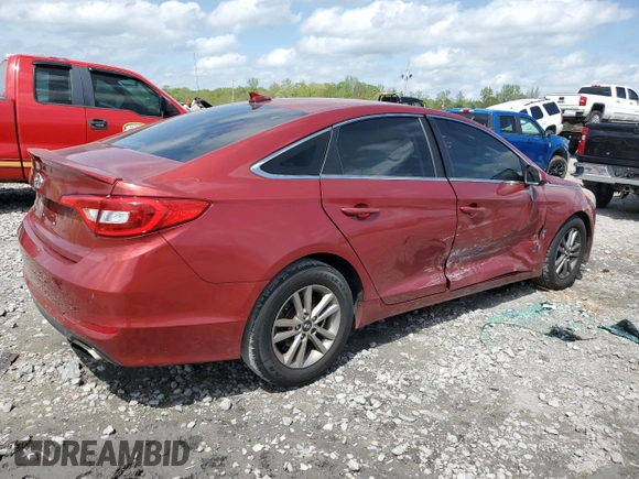 2016 Hyundai Sonata 2.4L with VIN 5NPE24AF6GH352636, listed as a Copart auction lot 51655785 with 194,542 mi miles and Salvage Title. Bid and sale history available at carsss.com. Image 3.