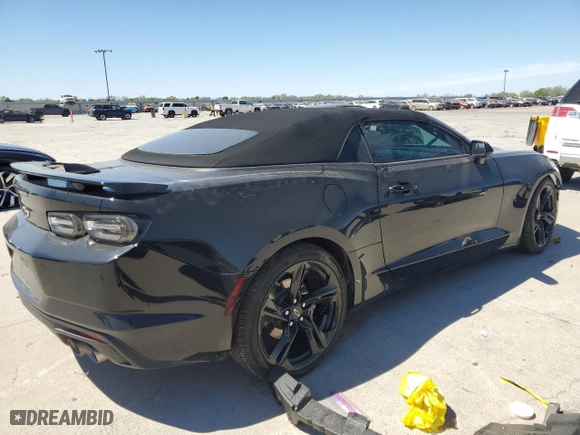2022 Chevrolet Camaro LT1 with VIN 1G1FF3D78N0130030, listed as a Copart auction lot 49825905 with 67,755 mi miles and Salvage Title. Bid and sale history available at carsss.com. Image 3.