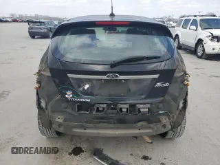 2017 Ford Fiesta Titanium with VIN 3FADP4FJXHM142648, listed as a Copart auction lot 48975125 with 82,042 mi miles and Salvage Title. Bid and sale history available at DreamBid. Image 6.