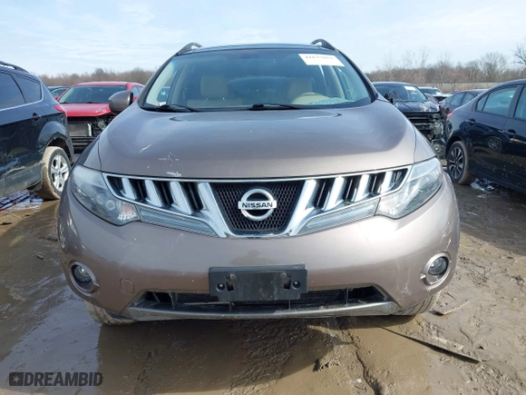 2009 Nissan Murano SL with VIN JN8AZ18W29W211353, listed as a IAAI auction lot 41677855 with 107,126 mi miles. Bid and sale history available at carsss.com. Image 12.