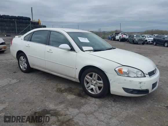 2008 Chevrolet Impala LT with VIN 2G1WC583689223425, listed as a IAAI auction lot 42079555 with 118,569 mi miles and . Bid and sale history available at DreamBid. Image 1.