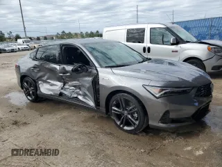 2024 Acura Integra w/A-Spec Package z VIN 19UDE4H39RA002377, wystawiony jako Copart lot #42515054 z przebiegiem 3565 mil mil oraz Szkody całkowita. Historia ofert i sprzedaży dostępna na DreamBid. Obrazek 4.