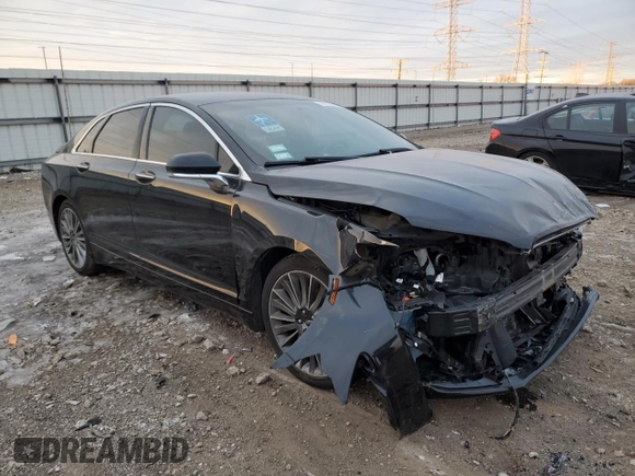 2017 Lincoln MKZ Hybrid Premiere with VIN 3LN6L5KU9HR631609, listed as a Copart auction lot 86576354 with Not Provided miles and Salvage Title. Bid and sale history available at DreamBid. Image 4.