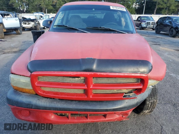 2003 Dodge Dakota with VIN 1D7GG16X73S202269, listed as a Copart auction lot 81954304 with 0 mi miles and Salvage Title. Bid and sale history available at carsss.com. Image 5.