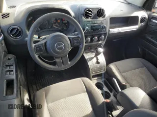 2017 Jeep Compass Sport with VIN 1C4NJCBA1HD147734, listed as a Copart auction lot 81370474 with 130,906 mi miles and Salvage Title. Bid and sale history available at carsss.com. Image 8.