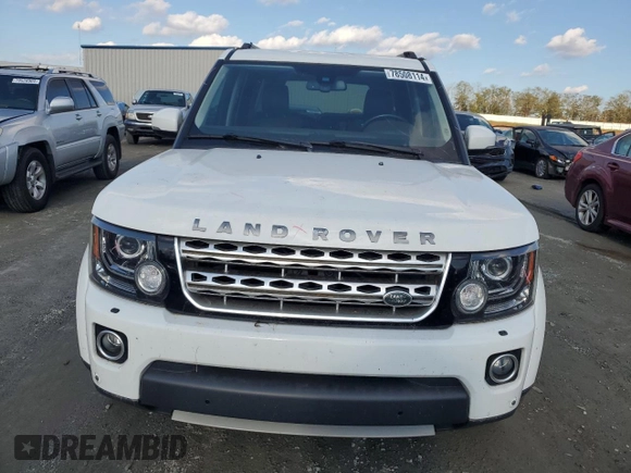 2015 Land Rover LR4 Lux with VIN SALAK2V62FA758263, listed as a Copart auction lot 78508114 with 84,481 mi miles and Salvage title. Bid and sale history available at DreamBid. Image 5.