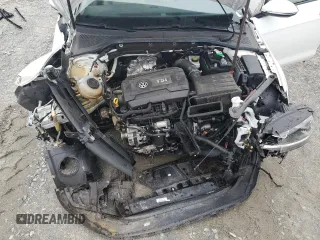 2018 Volkswagen Golf SportWagen S with VIN 3VWD17AU8JM766627, listed as a Copart auction lot 71199574 with 35,843 mi miles and Salvage Title. Bid and sale history available at carsss.com. Image 12.