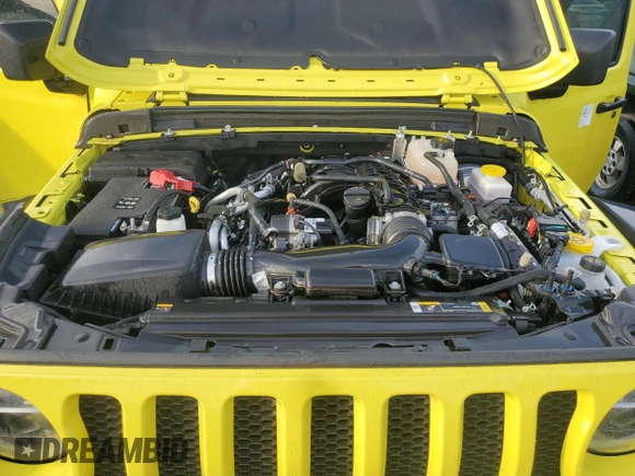 2022 Jeep Wrangler Unlimited High Tide with VIN 1C4HJXDG9NW249658, listed as a Copart auction lot 74501134 with Not Provided miles and Non Repairable. Bid and sale history available at DreamBid. Image 12.