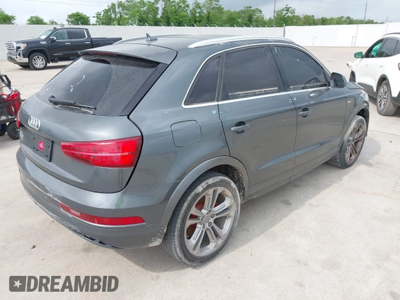 2018 Audi Q3 Premium Plus with VIN WA1HCCFS3JR002403, listed as a IAAI auction lot 42162008 with 94,175 mi miles. Bid and sale history available at carsss.com. Image 4.