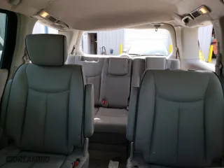 2014 Nissan Quest SV with VIN JN8AE2KP5E9105443, listed as a Copart auction lot 49068224 with 54,169 mi miles and Salvage Title. Bid and sale history available at carsss.com. Image 10.
