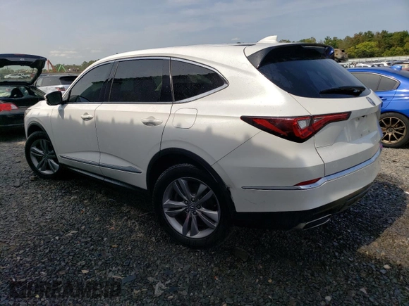 2022 Acura MDX with VIN 5J8YE1H38NL042299, listed as a Copart auction lot 71211364 with 43,025 mi miles and Salvage Title. Bid and sale history available at carsss.com. Image 2.