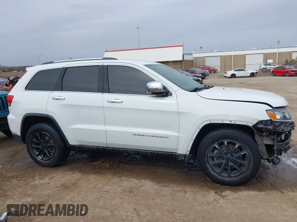 2014 Jeep Grand Cherokee Limited with VIN 1C4RJEBG8EC404004, listed as a IAAI auction lot 41745008 with 110,442 mi miles. Bid and sale history available at carsss.com. Image 14.