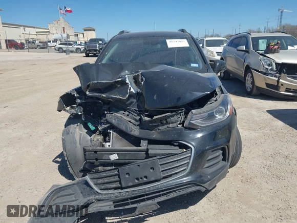 2022 Chevrolet Trax LT with VIN KL7CJLSM9NB516913, listed as a IAAI auction lot 41747827 with 103,121 mi miles. Bid and sale history available at carsss.com. Image 12.