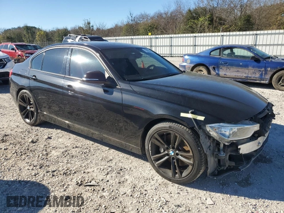2013 BMW 3 Series 335i with VIN WBA3A9C53DF475504, listed as a Copart auction lot 79896964 with 104,859 mi miles and Salvage title. Bid and sale history available at DreamBid. Image 4.