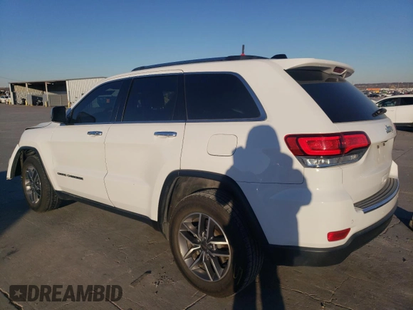 2021 Jeep Grand Cherokee Limited with VIN 1C4RJEBGXMC679307, listed as a Copart auction lot 41929725 with 86,170 mi miles and Salvage title. Bid and sale history available at DreamBid. Image 2.