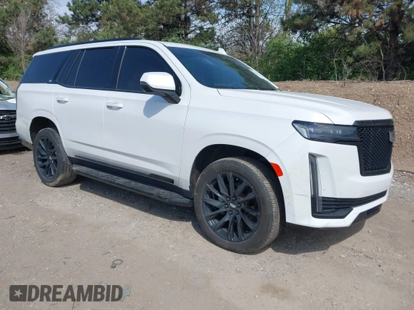 2023 Cadillac Escalade 4WD Sport z VIN 1GYS4EKL9PR394714, wystawiony jako IAAI lot #42074356 z przebiegiem 48 404 mil mil oraz . Historia ofert i sprzedaży dostępna na DreamBid. Obrazek 1.